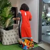 Ethnic Clothing African Dress For Women Print Patchwork Robes Africa Summer Fashion Streetwear Maxi Abaya Vestidos