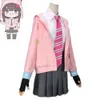 Cosplay Anime Aotu World Kalie Cosplay Kostuum Pruik Probleem Kinderen Roze School Jk Uniform Volwassen Outfit Halloween Rollenspel Pak