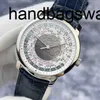 Часы VacherosConstantinns Overseas с автоматическим механизмом Zf Factory Top Clone Danton Legacy P86060, универсальное время, платиновые механические часы