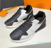 Designer RUN AWAY Sneakers Heren Schoenen Kalfsleer Retro Sneaker Fashion Look Outdoor Running Trainers Splicing Styling Schoenen maat