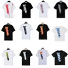 Moda Uomo Bianco Serpente T Shirt Famoso Designer T-shirt Alta qualità Hip Hop Uomo Donna Manica corta Abbigliamento Uomo Donna S-5XL 00291e