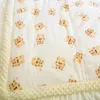 Quilts Full Cotton Gauze Baby Quilt Bean Fluffy Cover Is Commonly Used By The Baby's Blanket 231017