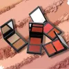 Бронзеры Хайлайтеры Частная марка DIY 2color Highlighterconcealerblush Palette Долговечный водонепроницаемый Легко носить Объемный макияж на заказ 231016