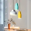 Hanglampen Nordic Enkele koplamp Creatieve keuken Eetkamer Slaapkamer Woonkamer Verlichtingsarmaturen Verlichting