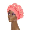 Ethnic Clothing Already Made African Turban Headtie Nigeria Wedding Geles Party Headgear Africa Female Head Wraps Ready To Wear Auto Gele