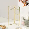 Jewelry Pouches Display Holder Foldable Necklace Organizer Stand Home Room Bedroom Jewellery Show Rack Woman Ladies High