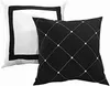 Conjuntos de cama Vermont White 8 Pc Comforter Set King Black 231018