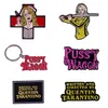 Broches broches Quentin Tarantino film tuer Bill la mariée chatte Wagon broche broche porte-clés 330T