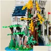 Blokuje Bricklink Block Inspiracja i kreatywność Zamek w Forest Architecture 1957pcs Modar Building Bloks Brick Toys Prezent dla dzieci Otuzo