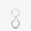 100% 925 Sterling Silver Moments Charme Porte-clés Fit Original Européen Charme Pendentif Mode Femmes Bijoux De Mariage Accessor231a