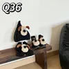 2023 novo bebê conjunto de três peças série q chapéu cachecol sapatos de bebê cashmere cor sólida dos desenhos animados quente marca designer de moda aaaaaa