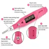 Nail Manicure Set Drill Machine Professional Electric Milling Cutter Files Bits Gel Polish Remover Tools 231017