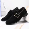 Mens Business Loafers повседневное весеннее платье Faux Leved