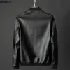 Skórzane skórzane ze skóry męskiej jesienna zimowa skórzana kurtka dla mężczyzn motocykl motocyklowy PU Proasal Vintage Black Biker Pocket Kurtki 7xl 8xll231018