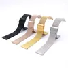 Watch Bands 304 Stainless Steel Mesh Strap 20mm Milanese Watchbands Quick Release Band Fashion Silver Wrist Belt Bracelet