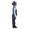 Cosplay Snailify enfant trafic flic Costume garçons officier Halloween Costume bleu pourim tenue Cosplay enfants 231017