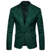 재킷 블레이저 블레이저 남자 정장을위한 순수한 색상의 새로운 패션 남성 슈트 재킷 코트 x01175n
