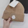 2023 Nya McLer Beanie Fashion Letter Men's and Women's Casual Hats Fall Winter Högkvalitativ ullstickad CAP Cashmere Caps