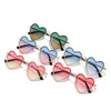 Solglasögon Imwete hjärtformad dekorativ kvinnlig metall trendig solglasögon kvinnor mode älskar solglasögon uv400 nyanser