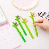 Pcs Super Cute Little Monkey Gel Pens Set Climbing Tree Neutral Black Student Office Stationery Wholesale