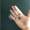 Bottiglie di vetro a tenuta stagna da 47 * 75 * 125 mm da 80 ml con tappo in gomma Fiale ecologiche in vasetti in silicone 24 pezzi buona quantità Eaffd