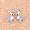 Charms 100 Stuks Antiek Sier Brons Vergulde Pelikaan Zeevogel Hanger Diy Ketting Armband Bangle Bevindingen 18 9Mm286Q Drop Levering Jood Dhyik