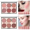 Palette di blush opachi a lunga tenuta per un trucco portatile naturale Rouge cosmetico accessibile di alta qualità per le donne