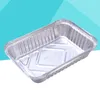 Retire recipientes 10 bandejas de folha de alumínio Tray For Catering Roasting