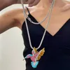 Colliers ras du cou en cristal colibri pour femmes, strass vert, Animal mignon, chaîne de clavicule, bijoux d'anniversaire