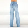 Women's Jeans High Waist Loose Wide Leg