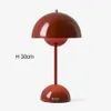 Objets décoratifs Figurines rechargeable USB veilleuse champignon lampes de bureau nordique pour chevet maison chambre le décoration chambre atmosphère Led 231017