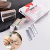 Brwi Trimmer 100pcs Mikroblading Brwi Trimmer ze stali nierdzewnej Razor Brazor Brazy Bezpieczeństwo Trimmery Trwałe narzędzie do makijażu 231017