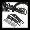 Cykelnav Cranksets Swingarm Guard Dirt Swing Arm Protector för Surron Light Bee Sur Ron Xs Electric Imitation Carbon Gbhrdt 231017