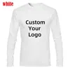 Men's T Shirts 2023 Customize your Men T Shirt Fitness Leisure Sport T Shirt DIY Long Sleeve round neck 231018