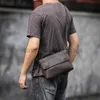 Cross Body Evening Bags Crossbody Bags For Men Simple Vintage And Popular First Layer Cowide ardware Magnetic Buckle Wrapped Flap Soulder Bagcatlin_fashion_bags