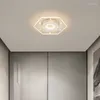 Luces de techo para el hogar, lámpara LED de tres colores, estilo moderno, instalación de superficie de luz para dormitorio, comedor de 220V