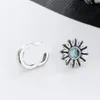 Nowe kolczyki modowe dla kobiety retro proste srebrne kolczyki Wysoka jakość trendów pary kolczyki biżuterii 268m