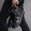 Bot Kış Deri Erkek Ayak bileği Kürk Açık Hava Ayakkabı Hafif Tasarımcı Erkekler Sıcak İş Klasik El Yapımı 231018