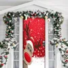 Banner Flags Nightmare Before Christmas Outdoor Decorations Props Elves Door Cover Santa Xmas Backdrop for Party House 231018