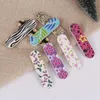 Nail Polishing Tool Manicure Kit Wood EVA Nail Files DIY Fingernail Trimming Art Nail Sanding Paper Filing Sticks F3427 Gxrxa Lbvuc