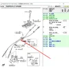 Akcesoria samochodowe Kabel sterujący skrzynką biegów BP4S-46-500 dla Mazda 3 2004-2010 MT Silnik