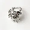 {Cage Ring} Kan openen en vasthouden 8mm Pearl Crystal Gem Bead Cage Ring Montage 18kgp Verstelbare Maat Turtle Ring2828
