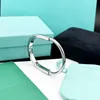 Designer Lock Bracelet argent rose or titane acier bracelet bracelets pour femme bijoux de luxe