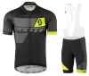 Sets Wielertrui Sets Uniform Heren Scott Shorts Man Jumper Professioneel Shirt Pak Bib Zomerblouse Mtb Cycle Kleding