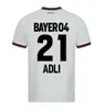 2023 2024 Bayer 04 Leverkusen Futbol Formaları 23 2024 Evde Üçüncü Demirbay Wirtz Bakker Bailey Ev Ch Aranguiz Paulo Schick Futbol Gömlek Kitleri Özel Kit