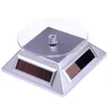 360 Rotating Turn Table Plate Solar Power For Watch Phone Jewelry Display Stand MX200810242A