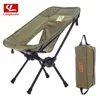 Camp Furniture Kid Summer Outdoor Folding Chair Kid Chair Ultra Light Aluminum Alloy Moon Chair Camping Portable Beach Barbecue Fishing Chair 231018