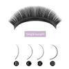 False Eyelashes Yelix 007 Thickness Easy Fanning Eyelash s 825mm Soft Faux Cils Volume Russe Natural Individual Eye Lashes 231017