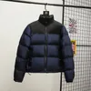 Jaquetas masculinas homens inverno moda na moda parkas algodão acolchoado casacos casal engrossado curto acolchoado jaqueta casual gola quente 231017