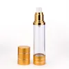 10/15/30/50/100ML Travel Airless Pump Bottle Vacuum Cosmetic Cream Bottles Lotion Dispenser Spray Bottle Makeup Sample Container Packin Kirt